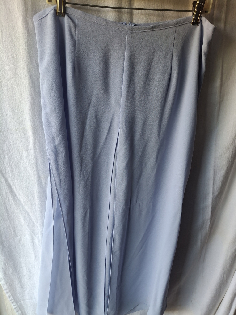 Women's Light Blue Wide-Leg Palazzo Pants